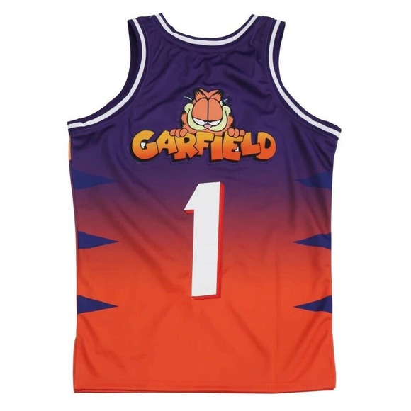 Garfield Phoenix Suns Men's Headgear Classics Embroidered Basketball Jersey - Picture 2 of 2